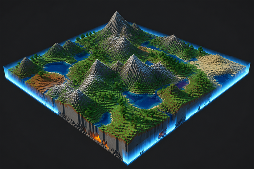 3072×3072 Border Custom World