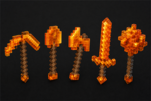 Resin Tool/Weapon Set